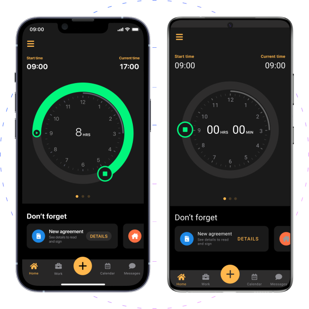 timetracker section banner